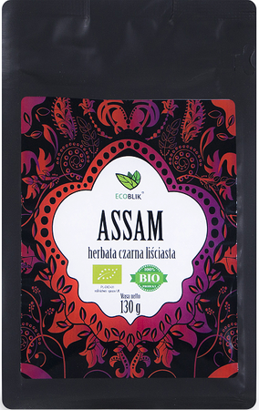Frunză neagră de ceai Assam BIO 130 g